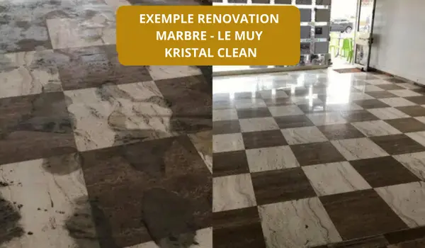 renovation marbre à le muy
