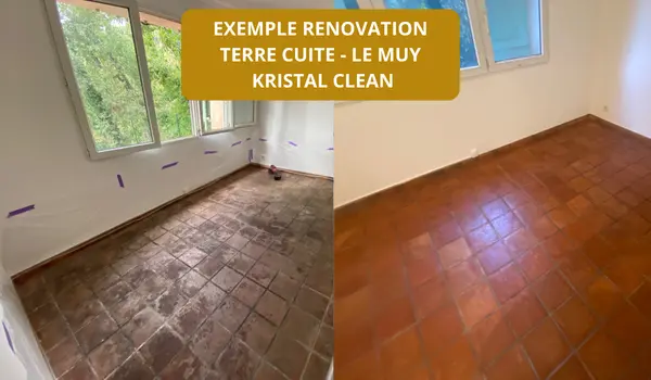 terre cuite renovation avant apres le muy